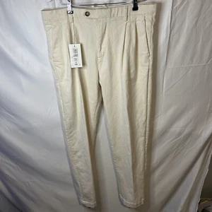M&S Heritage Cream Jeans New W36 L33 - Picture 1 of 2