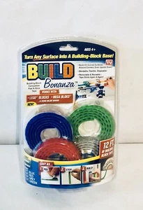 Como se ve en TV BUILD BONANZA cinta peladora y pegajosa de bloques de construcción pierna o mega - Imagen 1 de 3