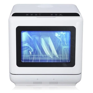 Countertop Dishwasher 360° Dual Spray Arm With Water Tank & Air-Drying Function - Picture 1 of 7