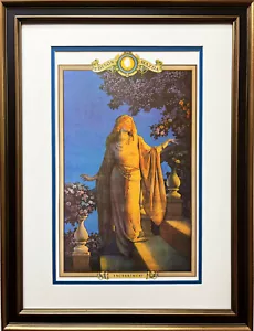 Cubierta de revista Maxfield Parrish ""Enchantment"" ENMARCADA PERSONALIZADA impresión artística Life Time - Imagen 1 de 3