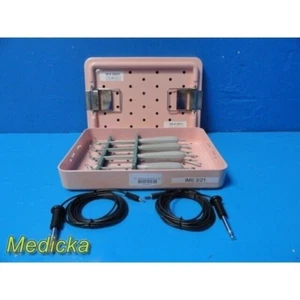 Unbranded (ELMED Surgical) Fully Coated Barnhill Adenoid Curettes W/ Case ~32437 - Picture 1 of 23