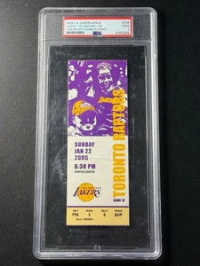 KOBE BRYANT SCORES 81 POINTS GAME TICKET STUB PSA 2 2006 LAKERS RAPTORS 1/22/06 - Picture 1 of 2