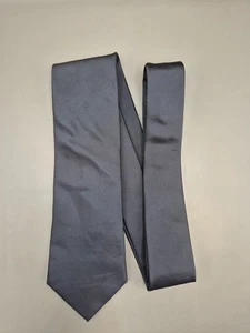 Paul Smith Mens Silk Tie Grey Italy Made 8.5cm - Picture 1 of 3