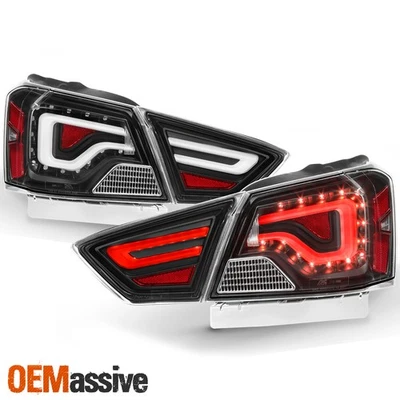 Luces traseras negras tubo LED para Chevy Impala 2014-2020 con par de luces de señalización izquierda+derecha Foto 1 de 4
