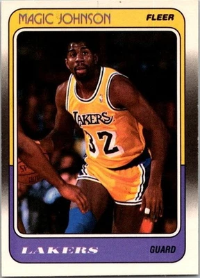 1988-89 Fleer - Magic Johnson #67 - Image 1 of 2