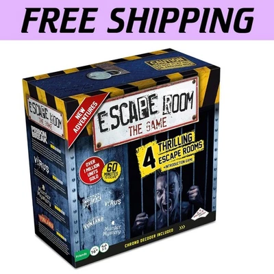 Thrilling 4-Part Escape Room Game with Digital Countdown for 3-5 Players - Image 1 of 4