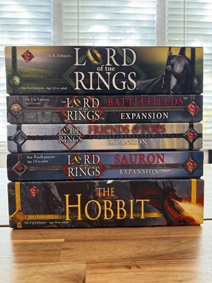 El Señor de los Anillos 2ª Edición y Cada Expansión - Colección Fantasy Flight Foto 1 de 4