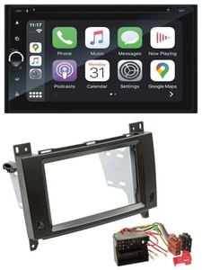 Radio de coche Blaupunkt 2DIN Bluetooth DAB USB DVD MP3 para Mercedes Clase B-A 04-1 - Imagen 1 de 9