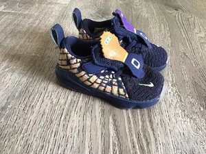 Nike LeBron Baby Size 8C SPACE JAM 2 XVII AS TD 17 James Monstars CW1039-400 - Picture 1 of 12
