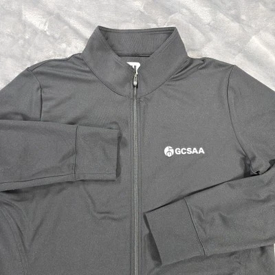 Pullover Footjoy 1/4 Cremallera Mujer L Negro GCSAA Elastizado Rendimiento Absorbente Golf Foto 1 de 4