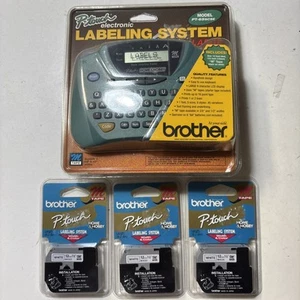 Brother P-Touch PT-65SCSE Electronic Labeling System with Large LCD Display - Picture 1 of 5