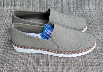 Skechers BOBS Women's Flexpadrille Shoes Size 9 Olive Green Slip-on NWOB - Image 1 of 4