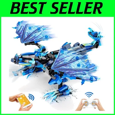 Rechargeable Dragon Buildable Technic Toy - 40 Mins Play - Image 1 of 4