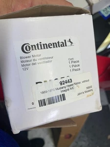 Continental brand Blower Motor for 69/70 Mustang/Shelby without integral AC - Bild 1 von 1