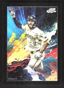 Topps Cosmic Chrome Jackson Chourio Stars in the Night Black RC 04/10 2024 - Imagen 1 de 2