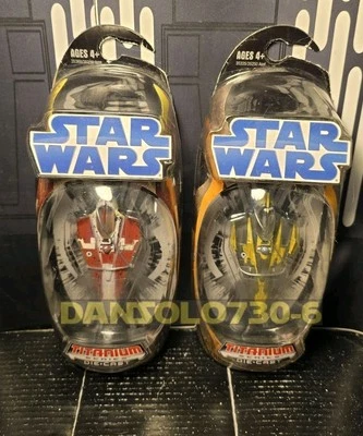 Star Wars Titanium Series Anakin's Jedi Starfighter Obi-Wan's Jedi Starfighter  Foto 1 de 2