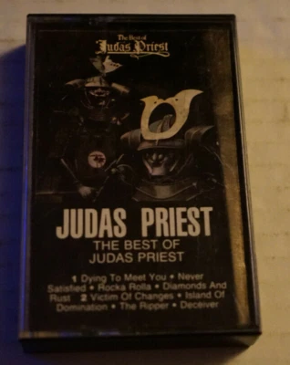 Judas Priest Best Of Cassette Tape OG 1990 Compilation Vg++ - Image 1 of 4