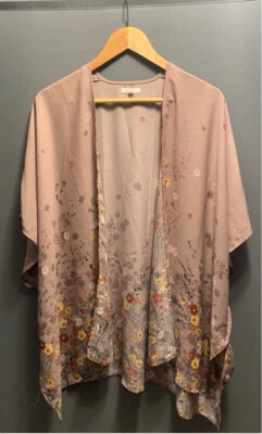 Mujer Maurices Floral Kimono Talla Única Marrón Multi Foto 1 de 4
