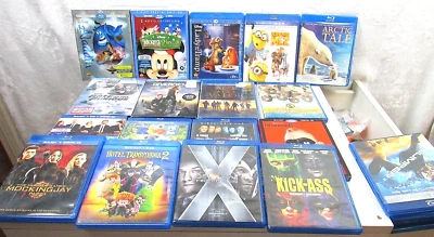 Blue-Ray Movies Lot of 21 Misc Titles Foto 1 de 4