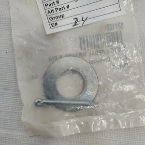 1955-1962 C1 Corvette Clutch Pedal Mount Washer And Pin New Reproduction - Picture 1 of 2