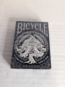 Bicycle Blue Dragon Poker Casino Playing Cards Deck New Sealed - Picture 1 of 5