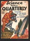 Science Fiction Quarterly-Fall 1942-Columbia-Hannes Bok cover-WWII era issue-...