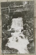 Estate Sale ~ Vintage Real Photo Postcard - The Cascade - Taylors Falls, Minn.