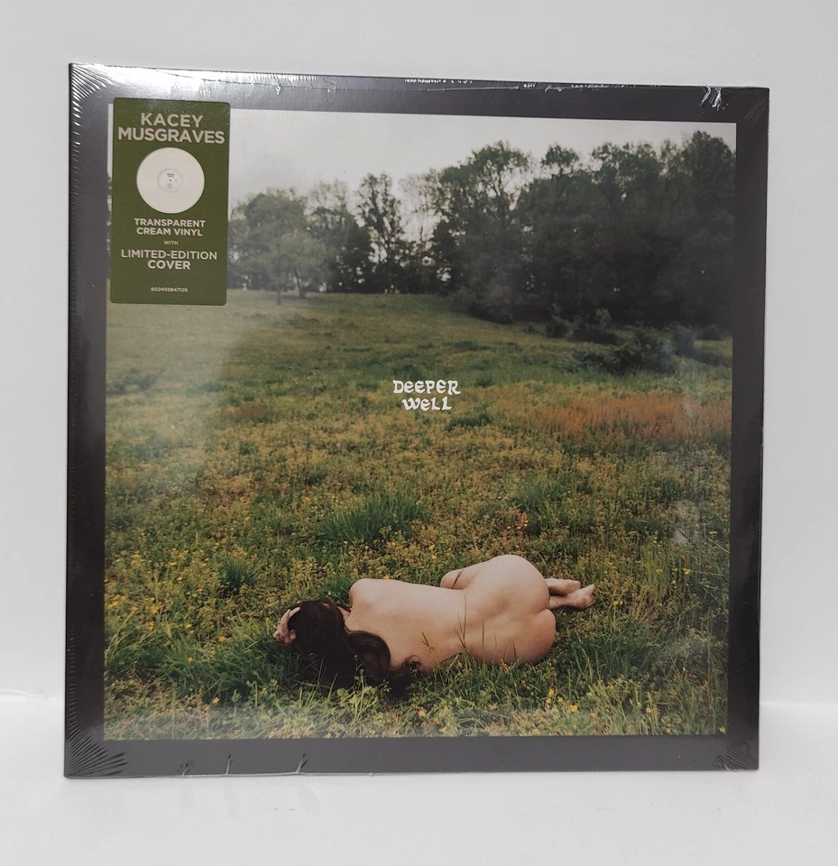 Kacey Musgraves LIMITED EDITION COVER Deeper Well | Transparent Cream Vinyl  - Image 1 of 1