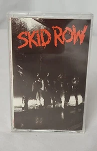 Vintage 1989 Atlantic Records SKID ROW Self Titled Album Cassette Tape 80s Metal - Picture 1 of 6