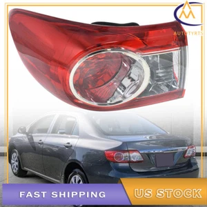 For 2011-2012-2013 Toyota Corolla Outer Rear Left Driver Side Tail Light Lamp - Picture 1 of 10