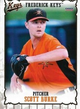 2019 Frederick Keys Scott Burke Baltimore Orioles