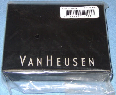 Van Heusen черный и серый кожаный складного бумажника ** новый в коробке ** - Изображение 1 из 3