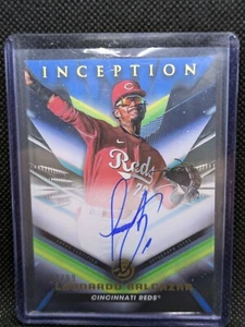 Leonardo Balcazar 2023 Bowman Inception Blue Auto Card /99 #BPA-LB - Picture 1 of 2