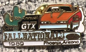 NHRA Drag Racing Race Hat Pin Castrol GTX Fall-Nationals Phoenix Arizona AZ 1989 - Picture 1 of 2