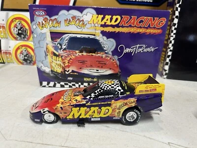 Jerry Toliver 1998 Mad Magazine NHRA 1/24 Diecast Funny Car Action Pontiac  - Image 1 of 4