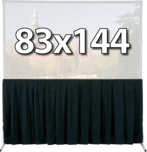 DA-LITE 36734 - SKIRT DRAPERY FOR 83x144 FAST-FOLD DELUXE SCREEN SYSTEM - Picture 1 of 2