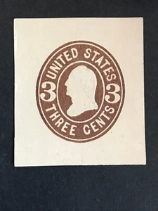 SCOTT #U61  BROWN/BUFF  MNH  CAT $60 - Picture 1 of 2