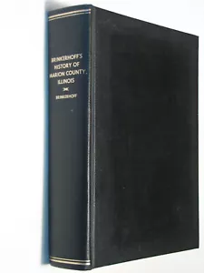 Brinkerhoff's History Marion County, Illinois IL 1909 reprint, genealogy Salem - Imagen 1 de 8