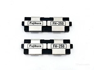 Juego de abrazaderas de soporte de fibra Fujikura FH-250 (par) - Imagen 1 de 2