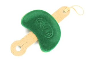 NEW Poehland kidney shaped Model C Green violin shoulder pad rest 1/4 - 1/2 Size - Picture 1 of 5