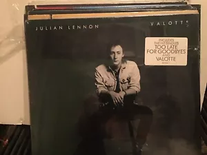 JULIAN LENNON VALOTTE 1984 SEALED LP * TOO LATE FOR GOODBYES - Picture 1 of 2