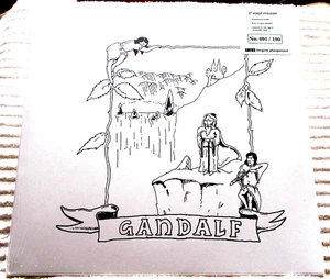 GANDALF - S/T 1977 SWEDE PSYCH PROG ROCK REMAST LTD #'D MARBLE CV SEALED PQR LP - Imagen 1 de 1