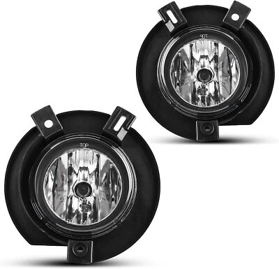 Pair Fog Lights for 2002-2005 Ford Explorer Clear Lens Front Driving Bumper Lamp - Image 1 of 4