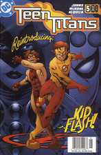 TEEN TITANS  (2003 Series)  (DC) #5 NEWSSTAND Very Fine Comics Book