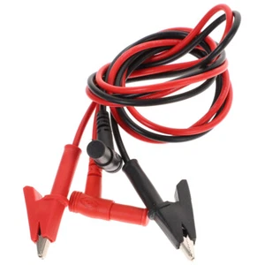 1 Par Clips Multímetro Cable de Prueba Multímetro Sonda de Prueba para Coche - Imagen 1 de 11