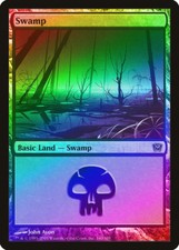 Swamp (340) FOIL 9th Edition NM Basic Land MAGIC THE GATHERING CARD ABUGames