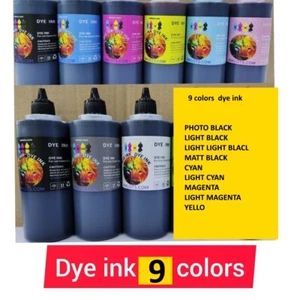 9x250ml Dye Refill Ink Kit for 96 T096 Stylus Photo R2880 Stylus Pro 4800 - Picture 1 of 1