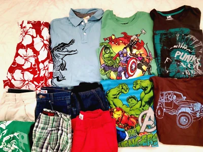 Avengers Hulk Gymboree Boys Lot Size 10-12 Clothes Spring Summer Swim Trunks Set - Image 1 of 4