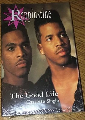 Rappinstine - The Good Life (1991, RAP Cassette Tape Single New Sealed) - Image 1 of 2