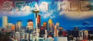 Seattle 3D Fridge Magnet - Imagen 1 de 1